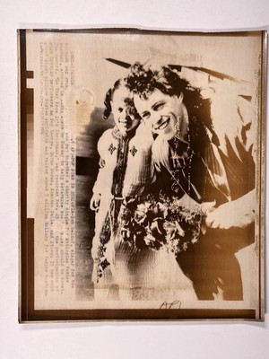 Bob Geldof Foto Original Schwarzweiß Presse Promotion 7. Januar 1985