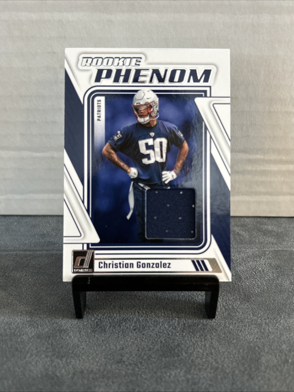 Christian Gonzalez Panini Donruss Rookie Phenom Jerseys #RPJCGON Base