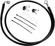 Harley Drag Specialties 1741-2572 Extended Stainless Steel Front Brake Line Kit