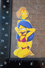 Marge Simpson & Edna Sexy Adult Vinyl Decal S...