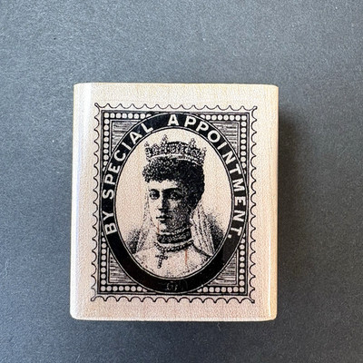 Stamp Cabana By Special Appointment Queen Victoria Postage Postoid Rubber Stamp