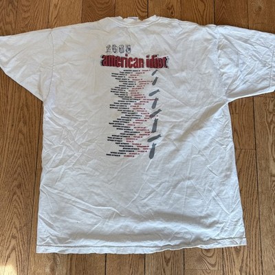 Vintage 2005 Green Day American Idiot Tour T-shirt Size XL | eBay