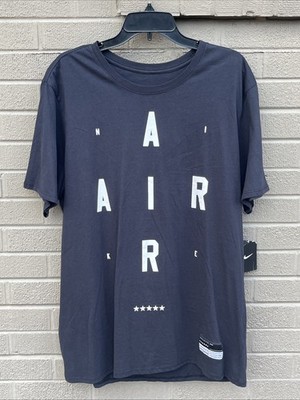 NIKE AIR BRAND MARK 2 AIR BLACK SHIRT MENS SIZE XL ( 806962-010 )