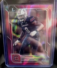 2025 Bowman Chrome University Football Pink Lava Refractor Nyck Harbor #82