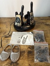 Pair/Lot x2 Motorola Talkabout T5550 Walkie-Talkies Charge Dock  See Descript