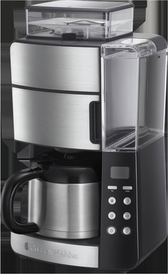 Russell Hobbs Filter Kaffeemaschine Grind&Brew 1.000 W Thermokanne Kaffeemühle