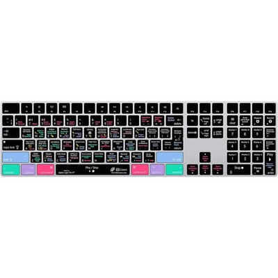KB Covers Logic Pro X Keyboard Cover for Apple Magic Keyboard with Num Pad