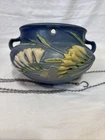 Roseville Pottery Hanging Freesia Planter  8” x 5 1/2”- Art Deco 1938
