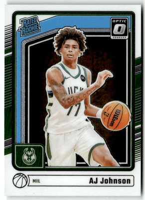 2024-25 Donruss Optic NBA N. 277 AJ JOHNSON Rated Rookie | eBay