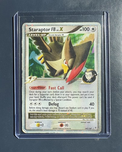 Staraptor FB Lv.X 147/147 - Pokemon TCG Supreme Victors Card Rare HP/dmg