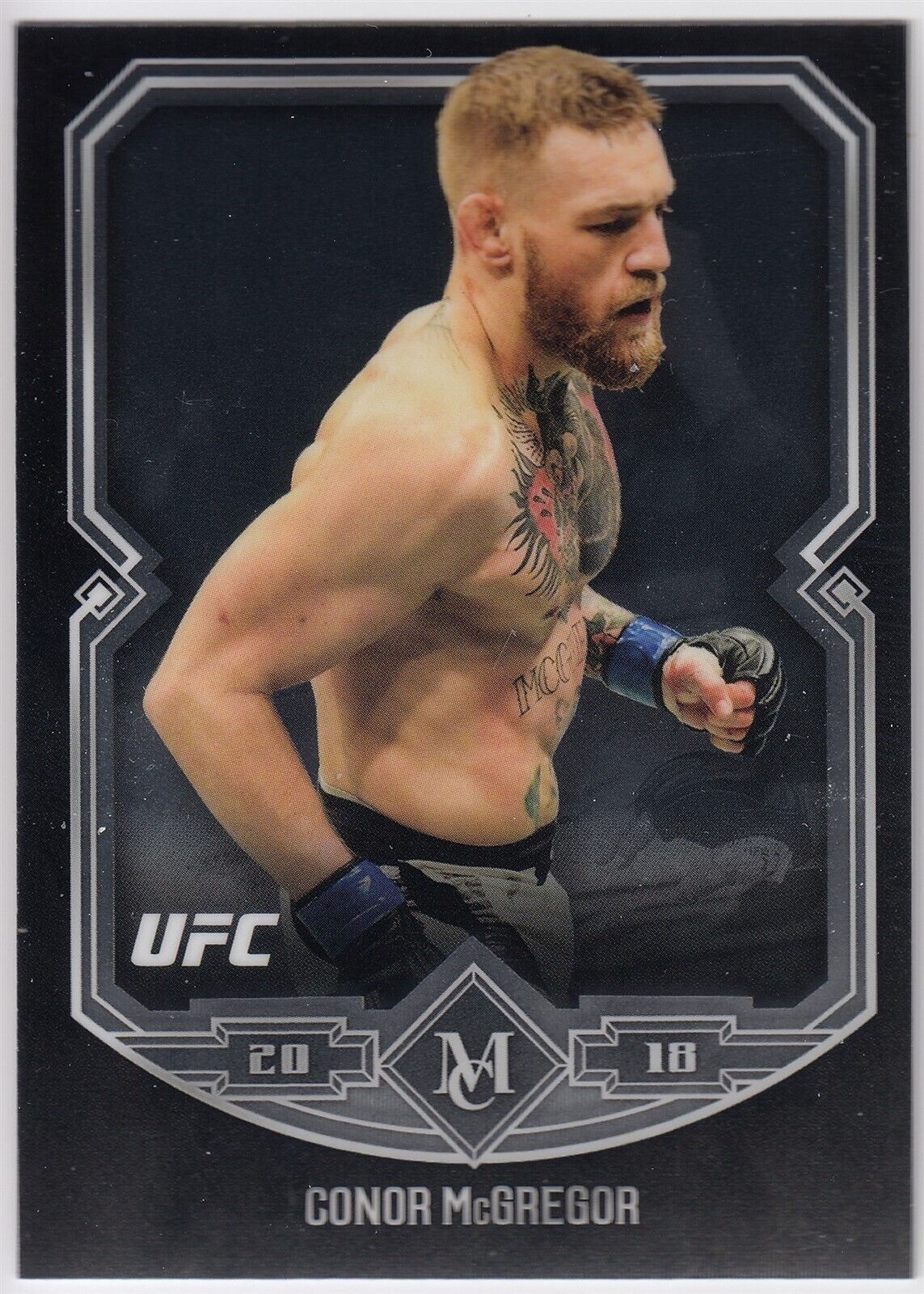 2018 Topps Chrome UFC MMA Museum Collection CONOR McGREGOR #UFCM-CM NOTORIOUS