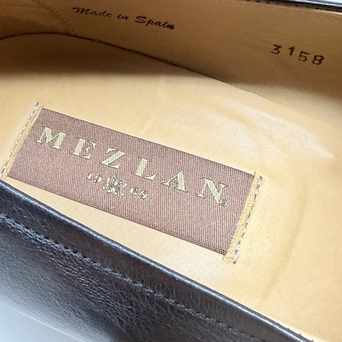 Mezlan Sergi Dress Shoes Mens 11.5 M Black Deerskin Leather Slip On Loafers 5171TcLbsmL._AC_UY900_.jpg main image 2