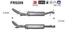 DPF | NEU | Ruß-/Partikelfilter, Abgasanlage | AS | FR5289 | 1637999280