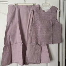 Gap 2 piece Linen Dress (skirt and top), XL