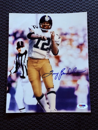 Terry Bradshaw Signed Autograph 8x10 Photo Steelers PSA DNA