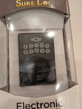 Sure-Loc DK201-MD Electronic Single Cylinder Keyless Entry Deadbolt - Flat Black