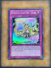 Yugioh Spiritual Light Art - Hijiri GAOV-EN077 Super Rare 1st Ed NM