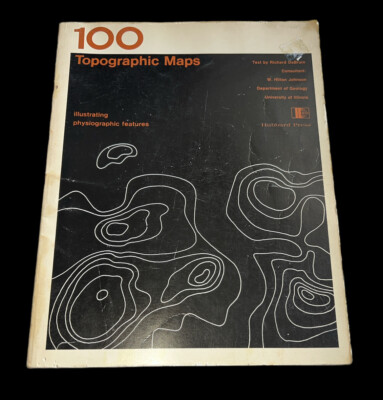 100 Topographic Maps Illustrating Physiographic Features by DeBruin 1970 SC