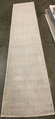 IVORY / BEIGE 2' X 10' Broken Thread Rug, Reduced Price 1172668109 ABT141D-210