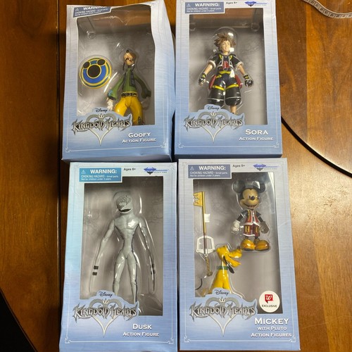 Disney Kingdom Hearts Actionfiguren Serie 6" Diamond Select Spielzeug 4 Stück mit Sora
