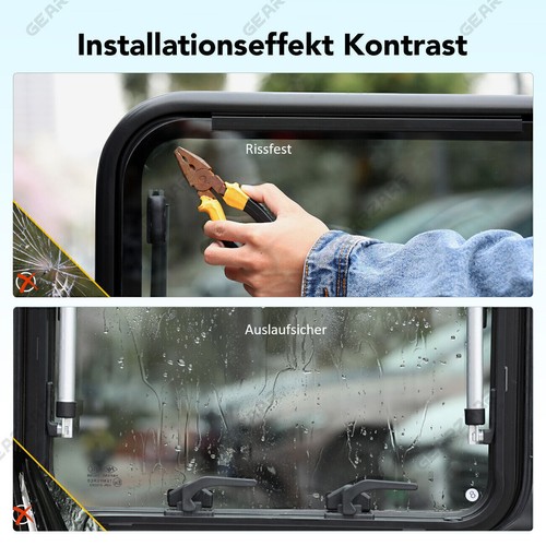 Wohnwagen Ausstellfenster Wohnmobil Fenster Seitenfenster Insektenschutz 50x35cm - Bild 6 von 11