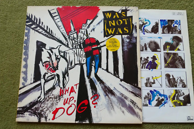 WAS (NOT WAS)   WHAT UP, DOG? LP   Nr MINT A1/B1 UK 1988 WALK THE DINOSAUR