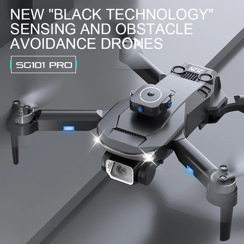 SG101 Pro RC Drone Brushless Motor 1080P 4K Camera Obstacle