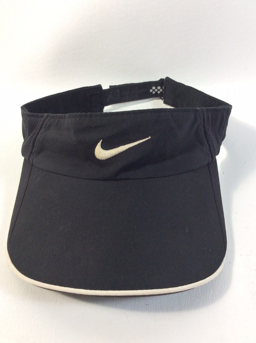 Nike Fit Dry Sun Golf Visor Adjustable Hat Cap Tennis Men 