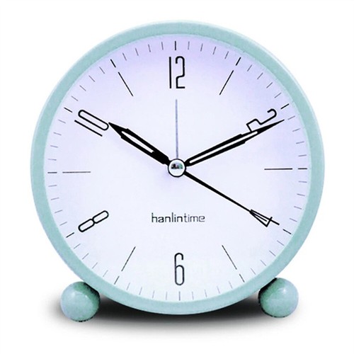 Vintage Retro Analog Alarm Clock, 4 inch Super Silent Non Ticking Small Clock - Picture 10 of 15