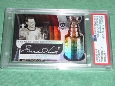** 1x Sale ** 2008-09 The Cup Gordie HOWE AUTO PSA 10 Stanley Cup Signatures /50