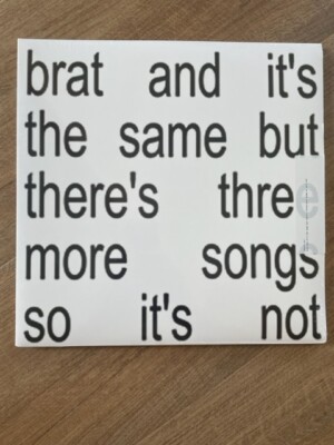 Charli XCX    Brat And It's The Same But There's  - 2x  Vinyl LP NEU OVP SEALED