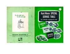 1950's Medium & Heavy Truck Timken Eaton Spicer Pinion Tools Catalogs Kent Moore
