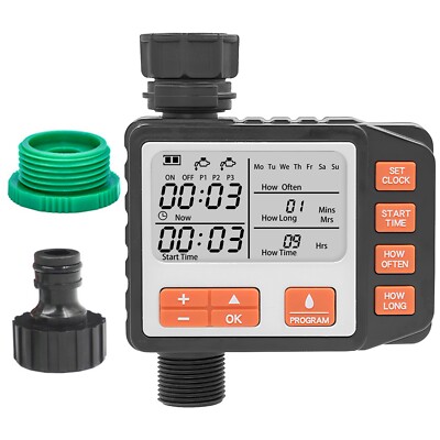 Smart Sprinkler Timer Outdoor Irrigation Water Garden Rain Sensor Auto Shut Off