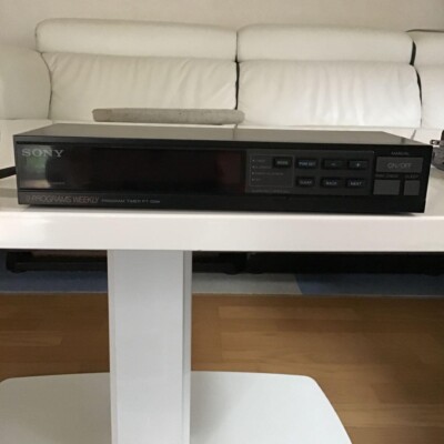 SONY PT-D9W Program Timer Weekly 9 Audio Stereo Test Completed Working
