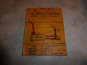 Ersatzteilliste New Holland 717 Feldhäcksler