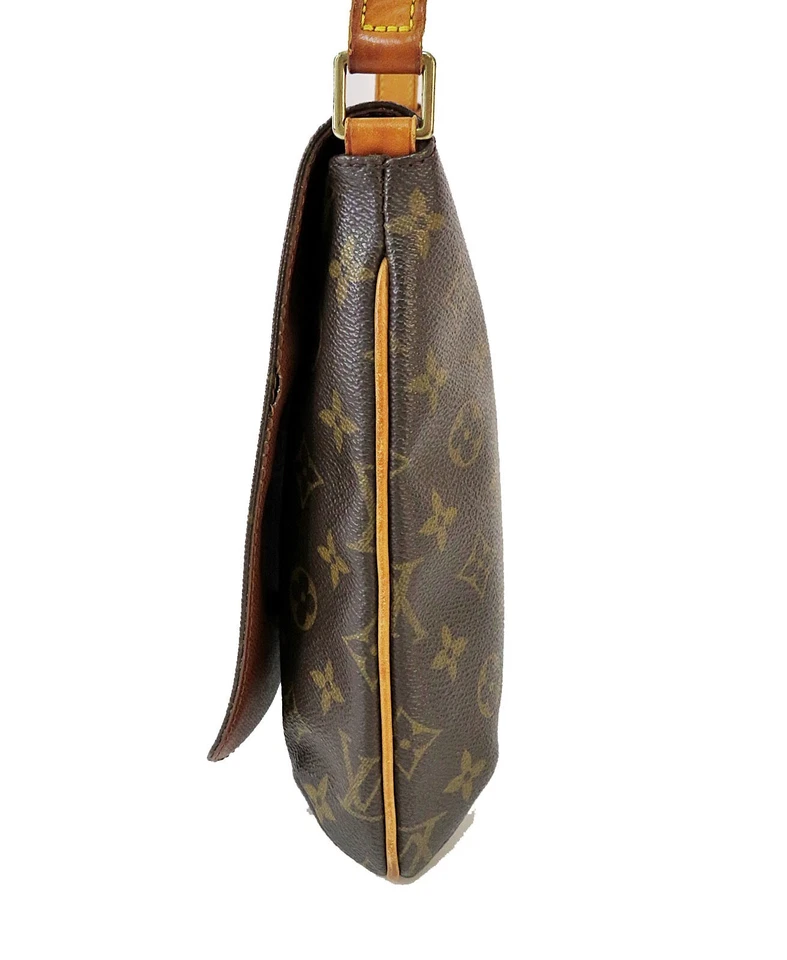 Auténtico Bolso de Hombro Cartera LOUIS VUITTON Musette Salsa PM Monograma #59263 Foto 4 de 4