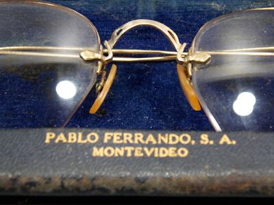【超希少】1930's BAUSCH&LOMB - L ROUND Antique B&L Bausch & Lomb 1/10 12K Gold Filled Eyeglasses 1930s | eBay