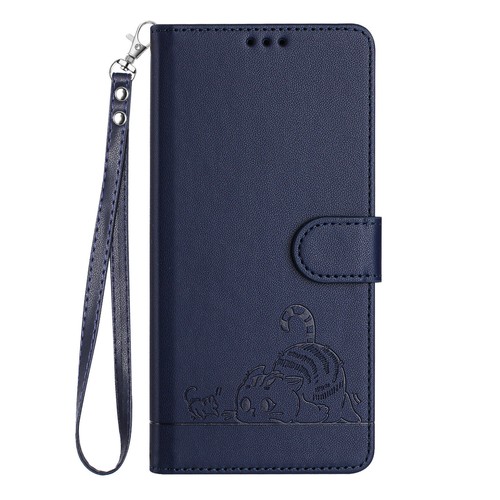 Cat Wallet Leather Phone Case for Motorola G72 G53 G84 G54 G60 G30 G22 G24 E32 - 第 18/18 張圖片