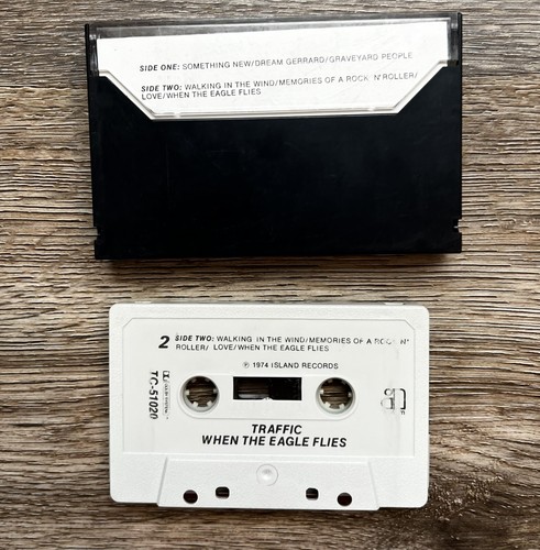 Traffic- When the Eagle Flies and Shoot Out At The Fantasy Factory Cassette Tape - Picture 13 of 18