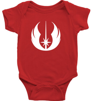 Infant Baby Bodysuit One-Piece Boy Girl Star Wars Legacy Old Jedi Order Symbol