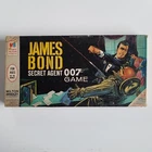 Vintage 1964 Milton Bradley James bond Secret Agent 007 Game 4527 Incomplete