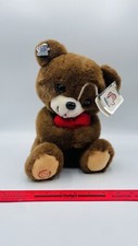Applause Sweetheart Plush Brown Bear Plush Heart 10 Inch With Tag Vintage