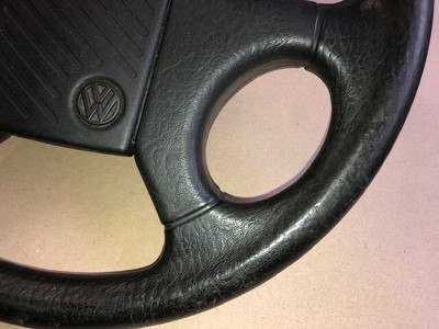 VW Golf II 2 GT GL GTI Syncro 16V Lenkrad Lederoptik 191419091L 