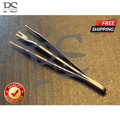 Adson Insorb Forceps 12.5cm Double-Point Plastic Surgical Grasping Instrument