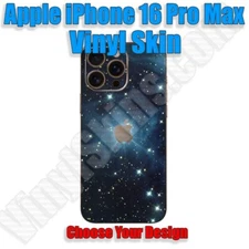 Any Vinyl Skin/Decal Design for the Apple iPhone 16 Pro Max - Buy 1 Get 2 Free!