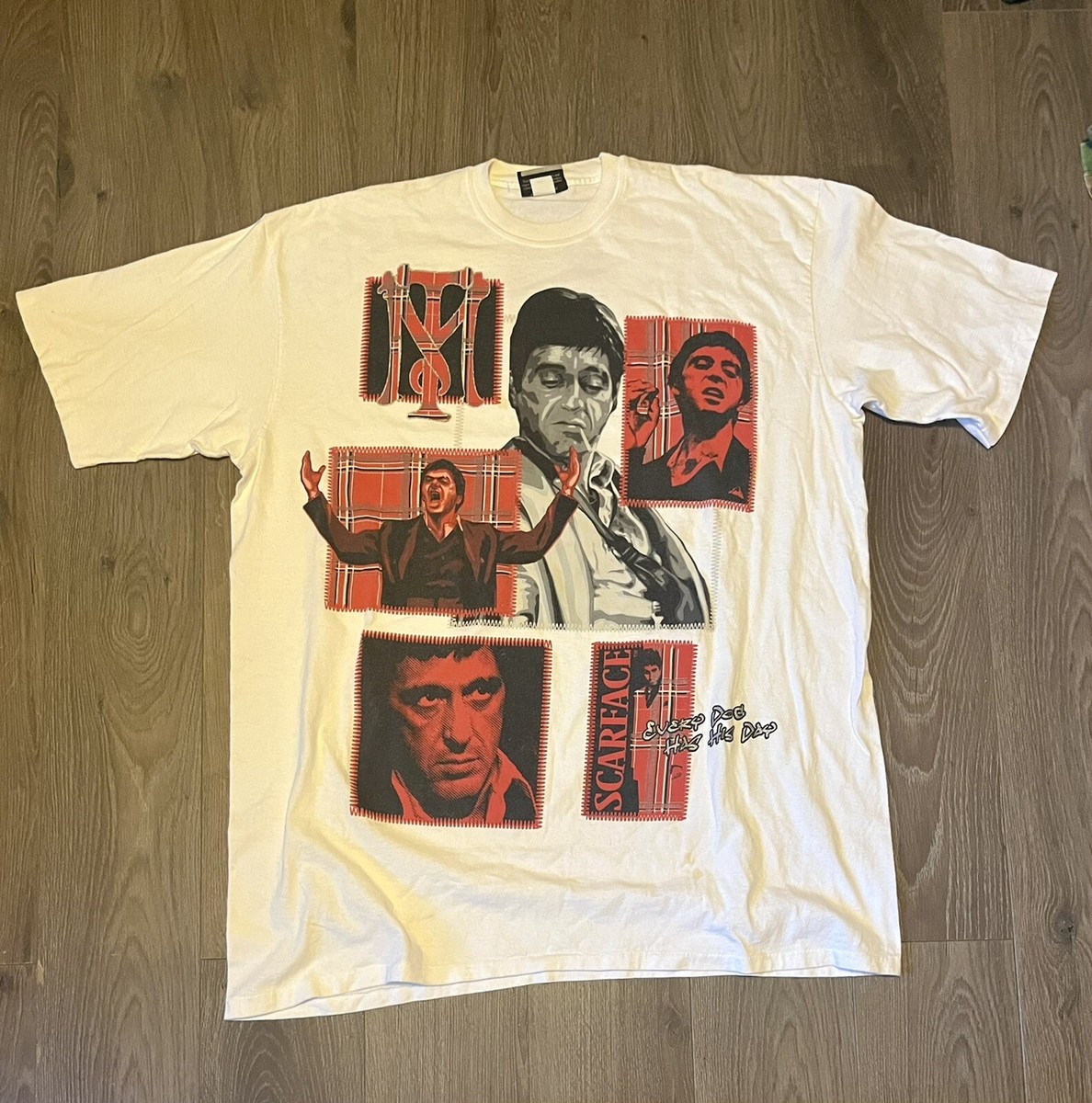 90's USA製 SCARFACE CLOTHING オーバーサイズ Tシャツ SCARFACE CLOTHING COMPANY スカーフェイス 90?00年代 USA製