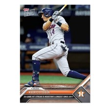 Mauricio Dubón - 2023 MLB TOPPS NOW Card 191 - 20 Game Hit Streak - In Hand!