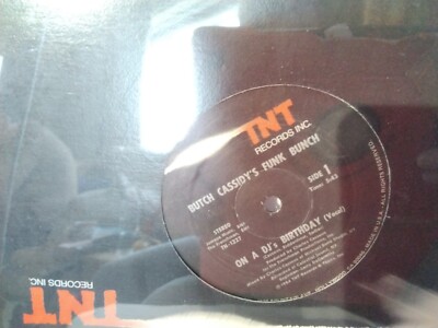BUTCH CASSIDY'S FUNK BUNCH ON A DJ'S BIRTHDAY 1984 TN-1227 12'' VINYL sealed