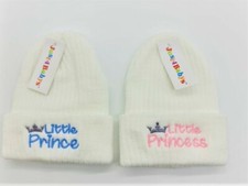 Baby Embroidered Hat little prince / princess new 2021 SP 