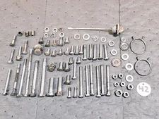 1970-75 HONDA QA50 MISC BOLTS, NUTS & HARDWARE FROM COMPLETE BIKE TEARDOWN